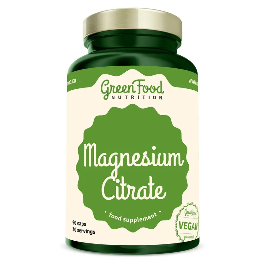 GreenFood Magnesium Citrate cps.90
