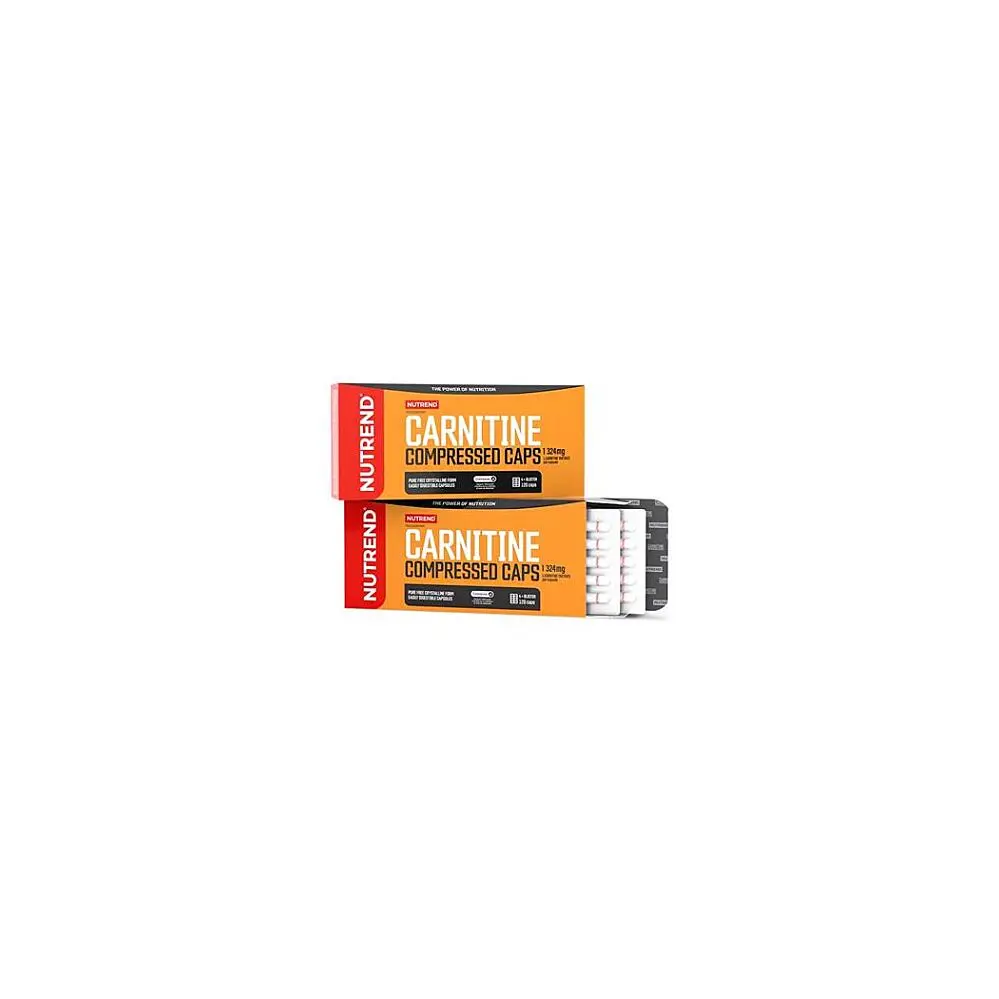NUTREND Carnitine compressed 120 kapslí
