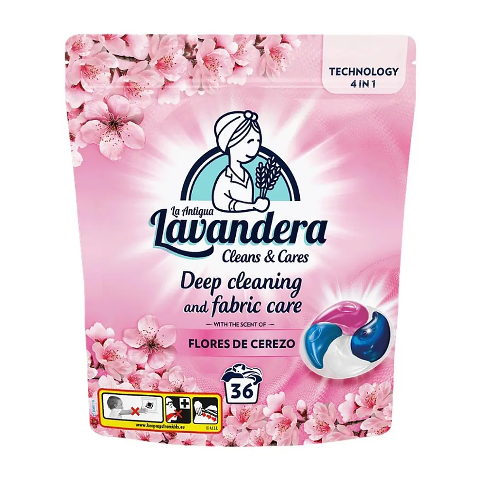 LAVANDERA Prací kapsle Třešňové květy 36 ks