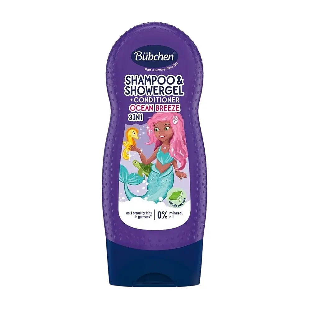 Bübchen Kids 3v1 Sprchový gel + šampon + balzám 230 ml