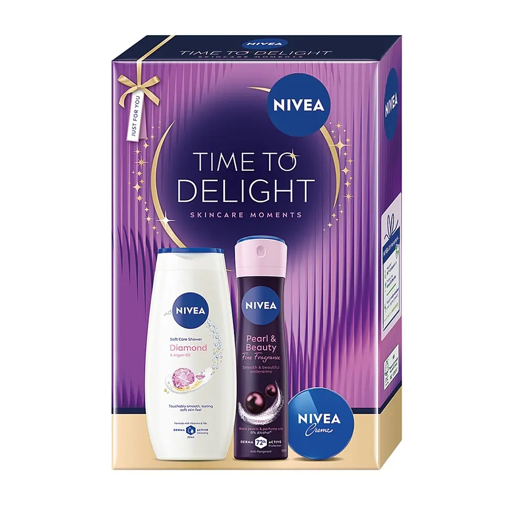 Nivea Time To Delight dárková sada
