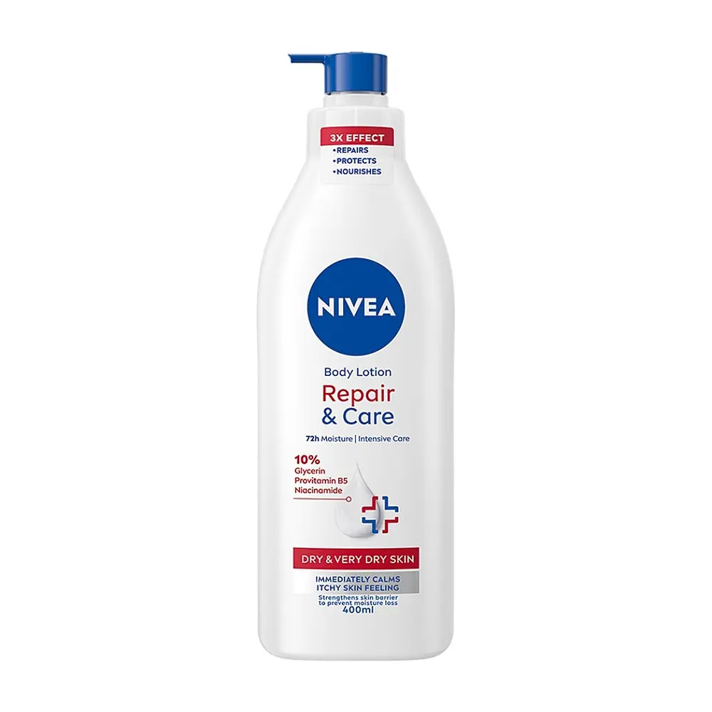 NIVEA Tělové mléko Repair&Care Urea 400 ml