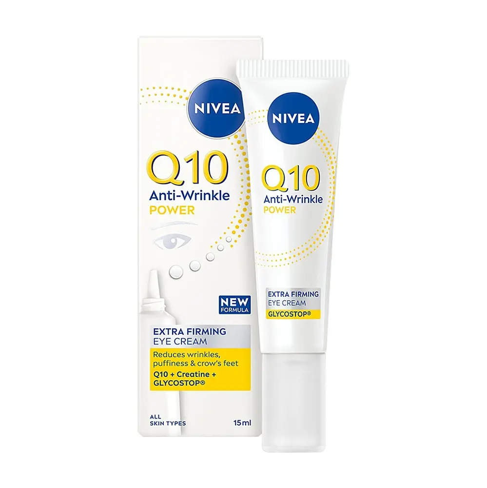 Nivea Q10 Power zpevňující oční krém proti vráskám, 15 ml