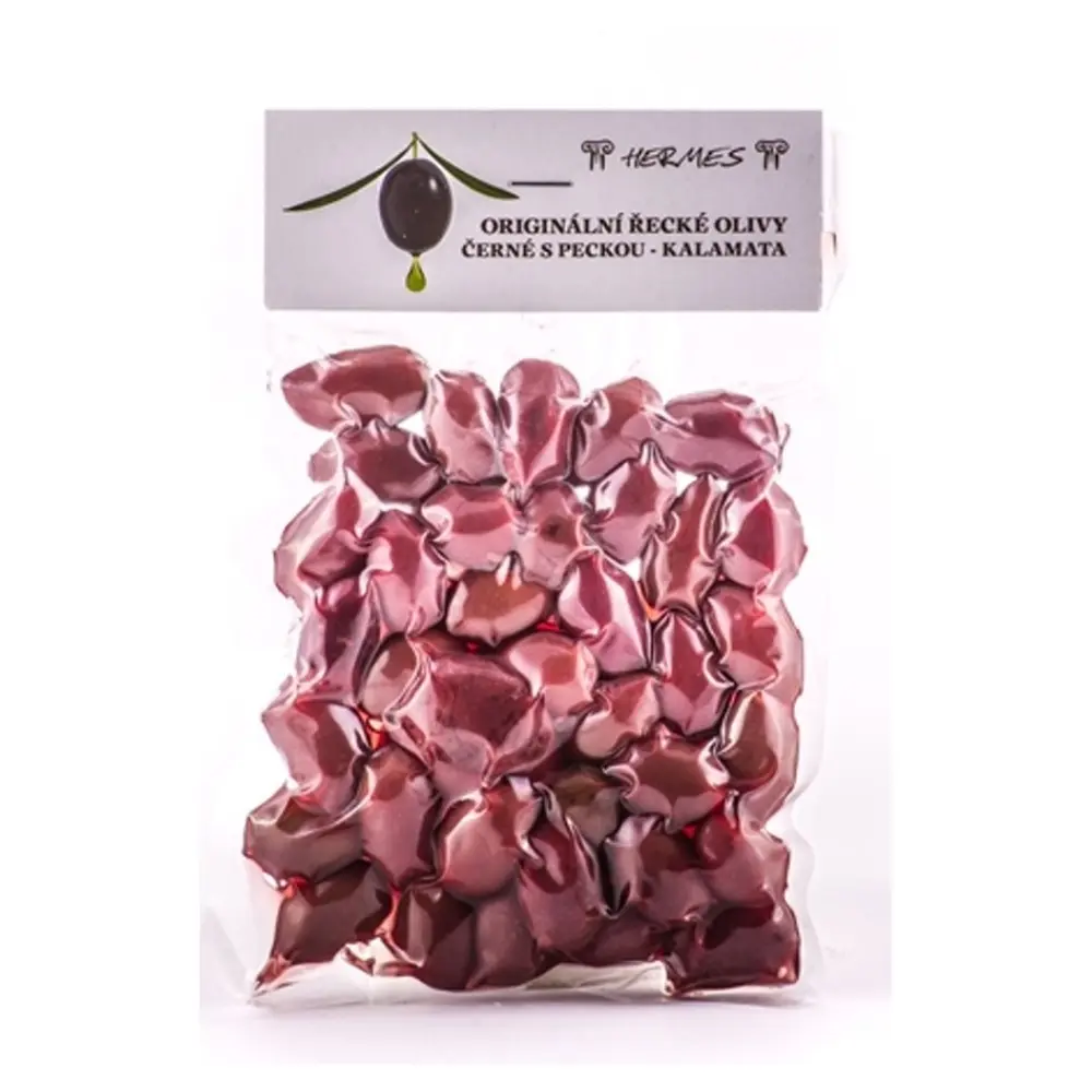 Hermes Černé olivy s peckou 150g