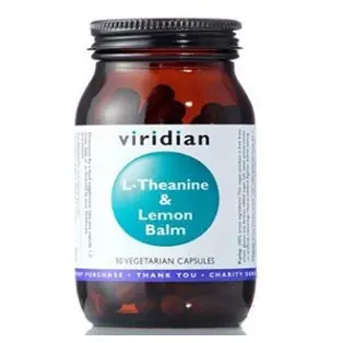 Viridian L-Theanine & Lemon Balm 90 kapslí