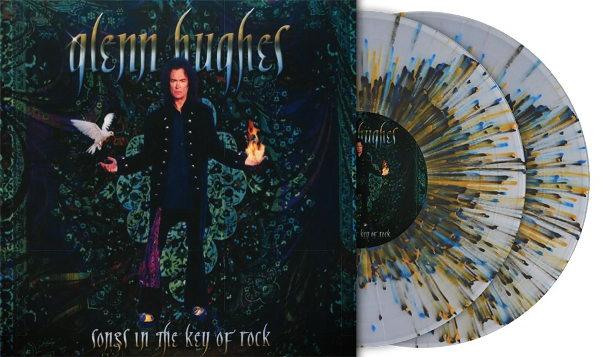 LP Glenn Hughes: Songs In The Key Of Rock (indie Crystal Exclusive Splatter Vinyl)