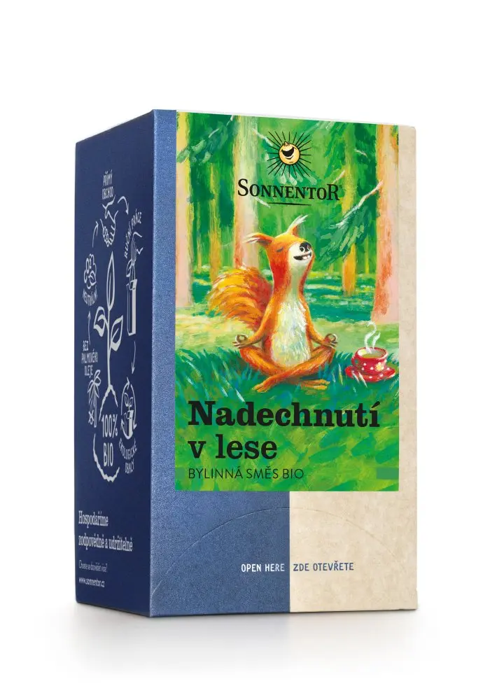 Nadechnutí v lese BIO 18 n.s. Sonnentor
