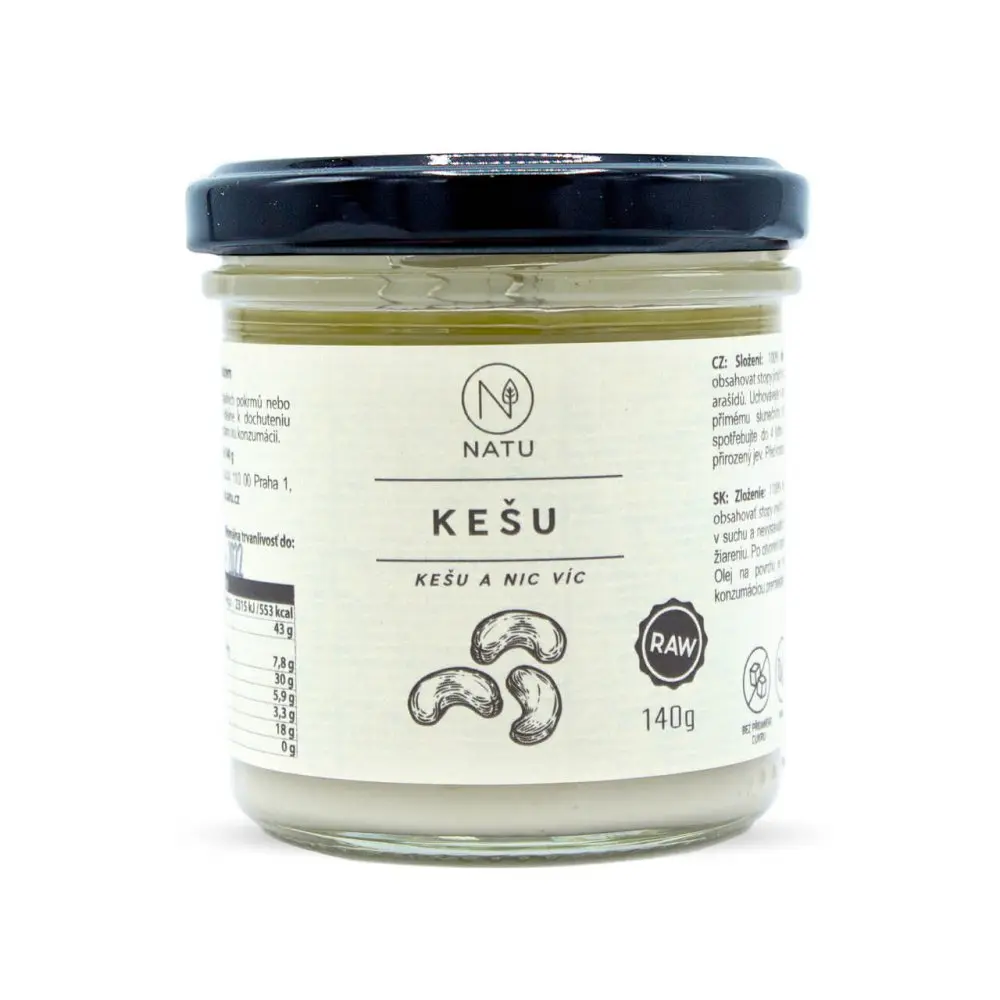 NATU Kešu krém 140 g