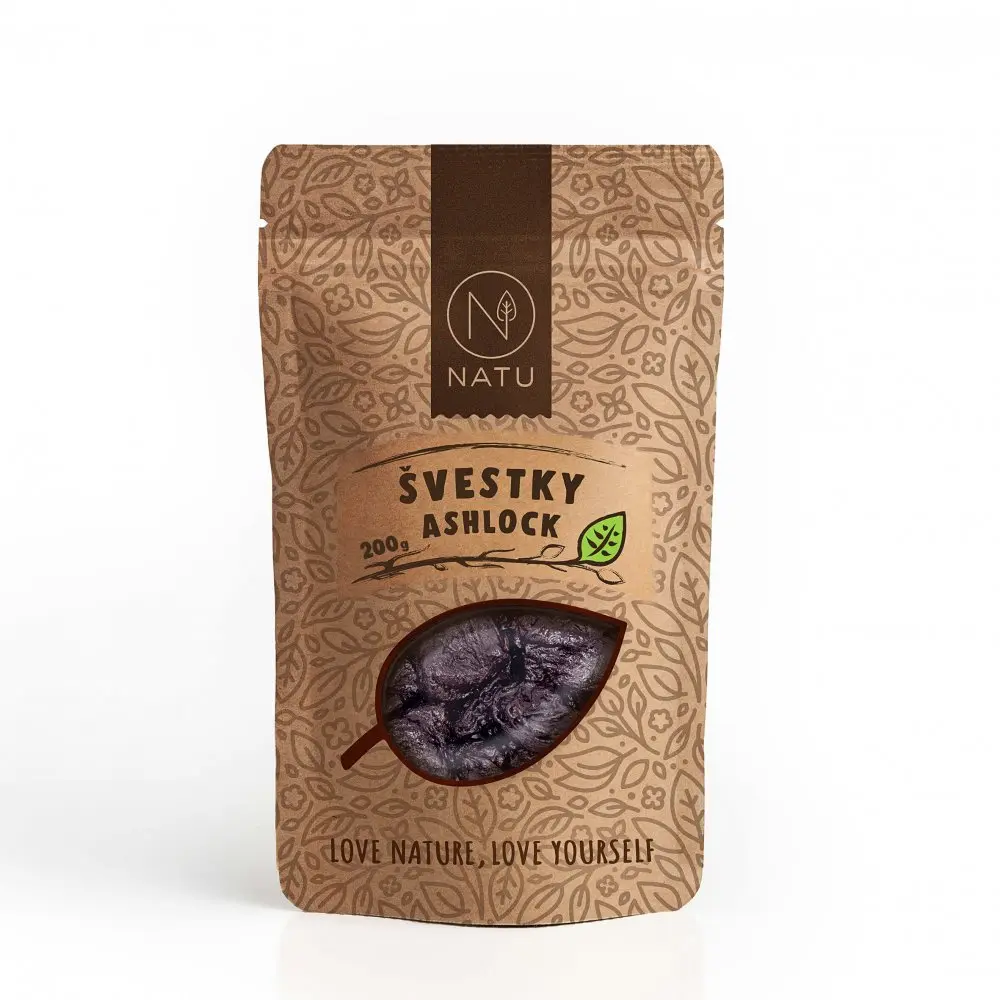 NATU Švestky Ashlock bez pecky 200 g