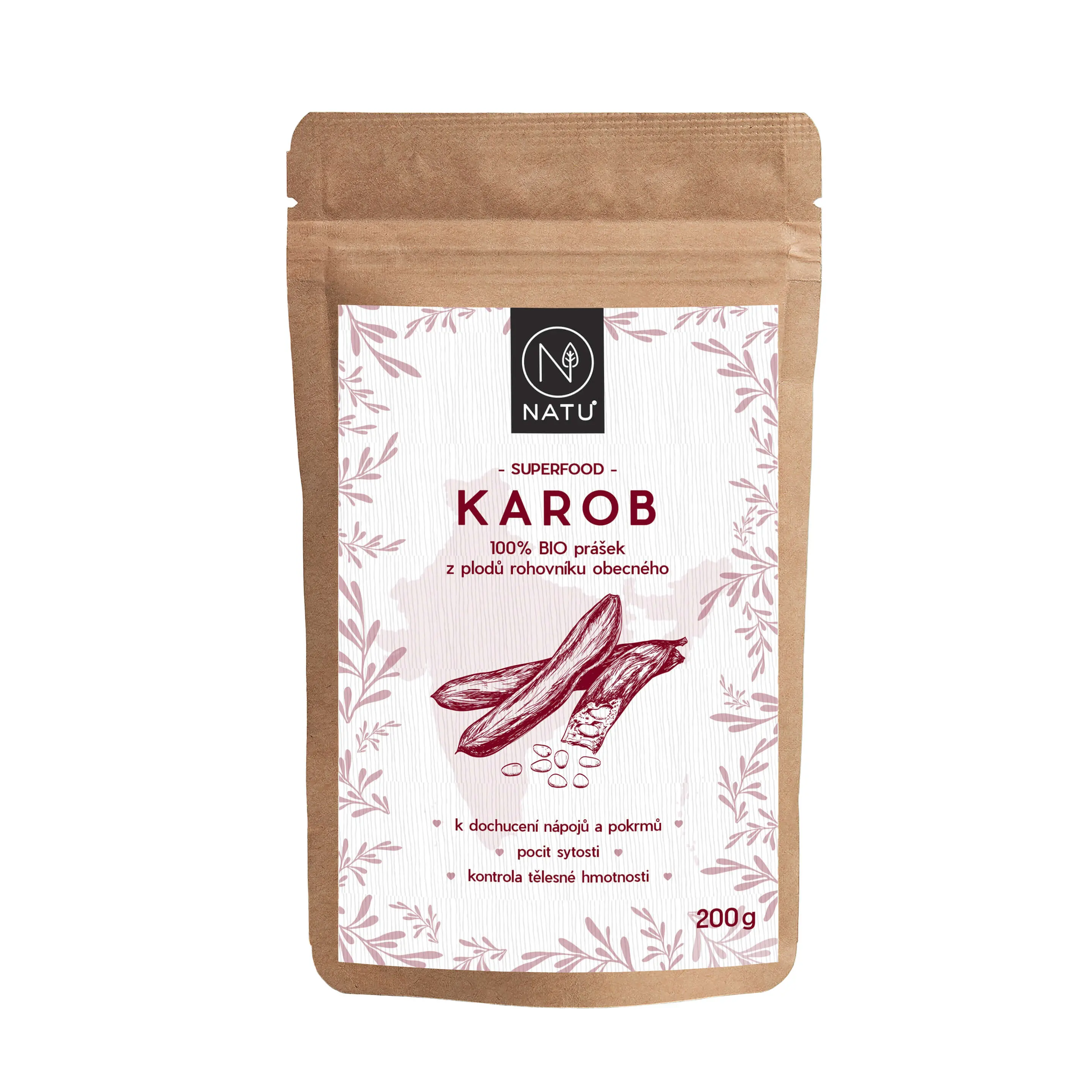 NATU Karob BIO 200 g
