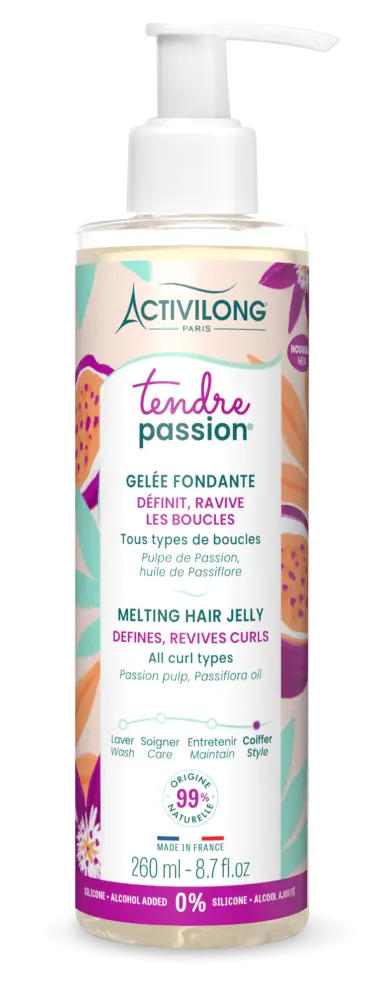Activilong Tendre Passion Melting Jelly 260ml - Gel na kudrnaté vlasy