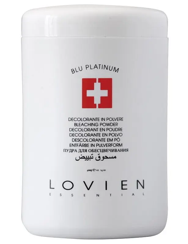 Lovien Essential Blu Platinum 400g pix. - Bezprašný melírovací prášek