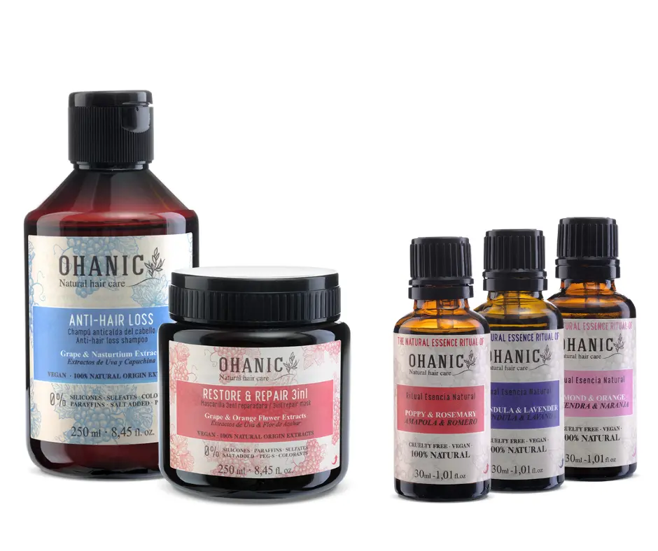 Ohanic Custom Set 2+1 - Šampon / Maska + olej k personalizaci zdarma