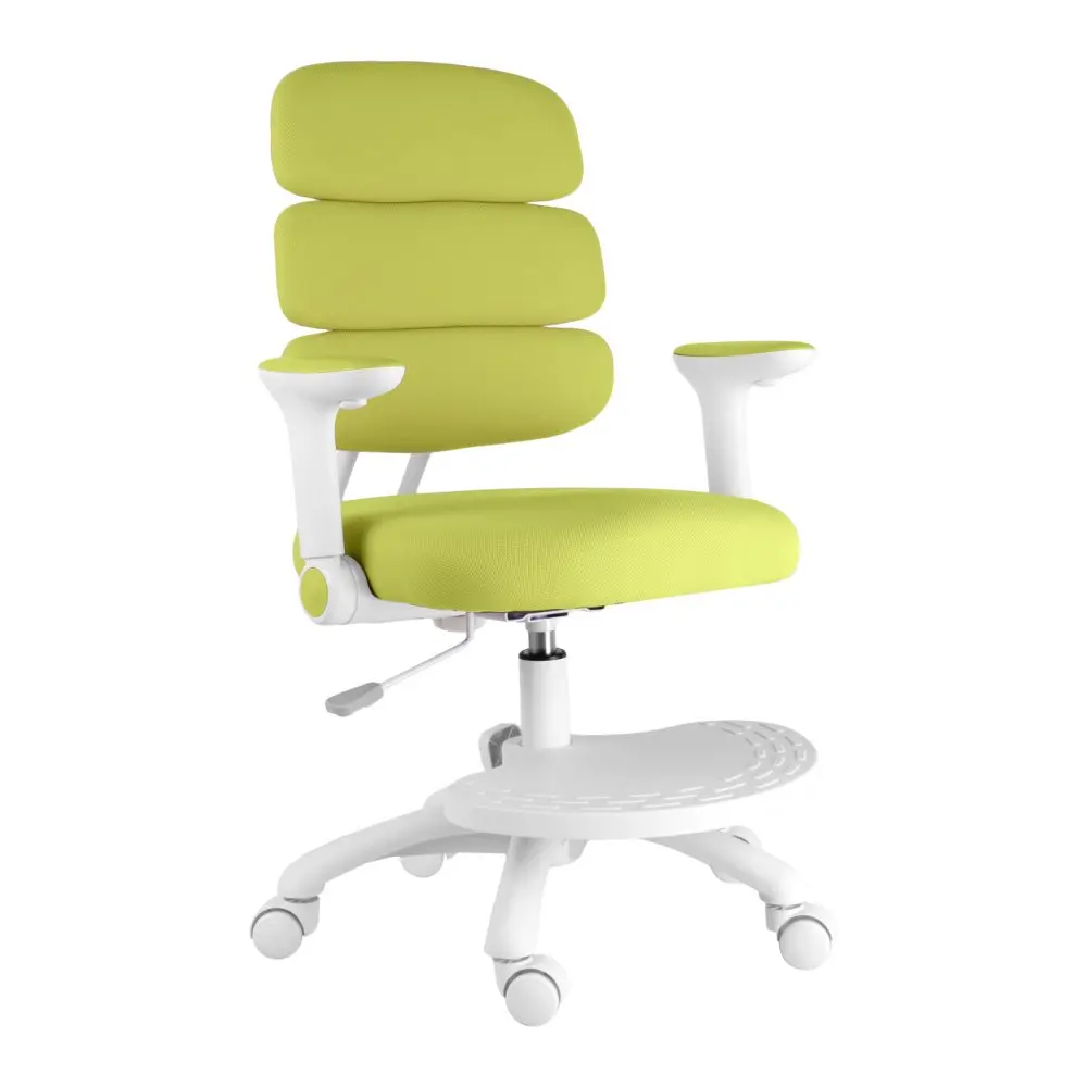 Dětská rostoucí židle Neoseat KIDDY THREE — látka, pratelný potah, zelená