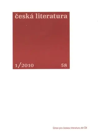 Česká literatura 1/2010