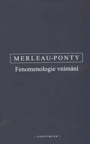Fenomenologie vnímání