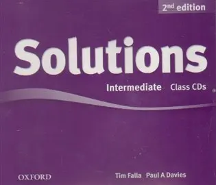 Solutions - Intermediate - Class Audio CDs - audiokniha z kategorie Jazykové učebnice a slovníky