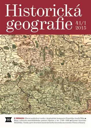 Historická geografie 41/1 2015