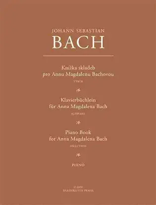 Knížka skladeb pro Annu Magdalenu Bachovou - Johann Sebastian Bach