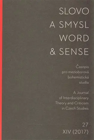 Slovo a smysl 27/Word & Sense 27