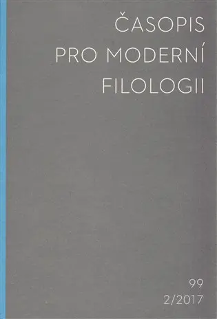Časopis pro moderní filologii 2017/2
