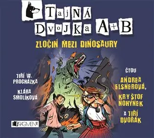 Tajná dvojka A + B: Zločin mezi dinosaury - audiokniha z kategorie Detektivky