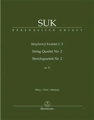 Smyčcový kvartet č. 2 op. 31 - hlasy