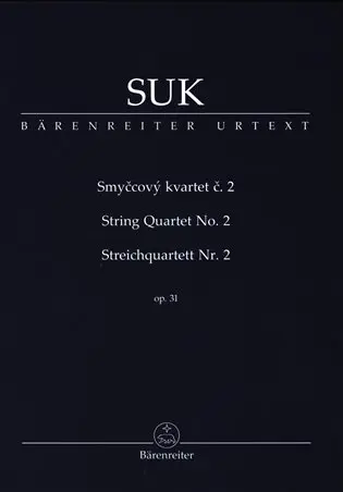 Smyčcový kvartet č. 2 op. 31 – kapesní partitura