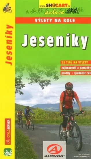 Jeseníky - výlety na kole - kniha z kategorie Mapy Európy