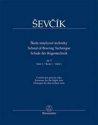 Škola smyčcové techniky op. 2, Sešit 1
