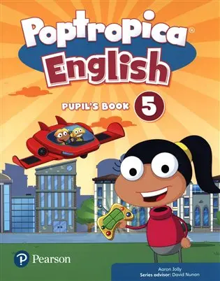 Poptropica English Level 5 Pupil´s Book + PEP kód elektronicky - Aaron Jolly