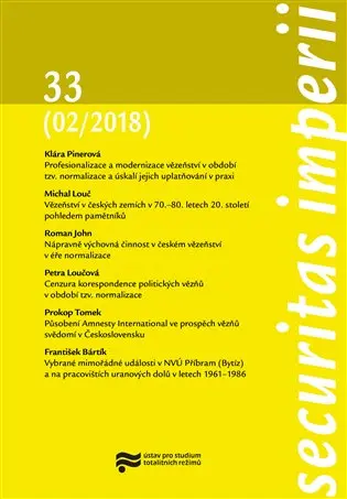 Securitas Imperii 33 (2/2018)