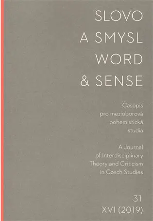 Slovo a smysl 31/ Word & Sense 31