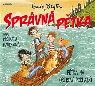 Správná pětka 1. na ostrově pokladů - CDmp3 (Čte Michaela Maurerová) - Enid Blytonová
