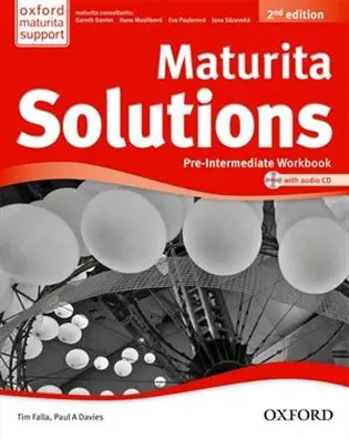 Maturita Solutions Pre-Intermediate Workbook 2nd (CZEch Edition) - Tim Falla