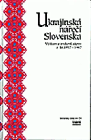 Ukrajinská nářečí Slovenska