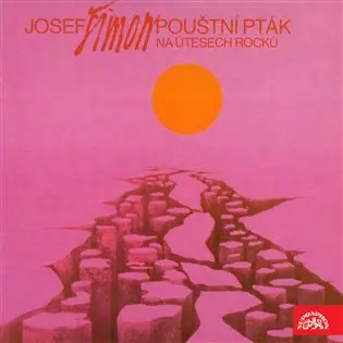 Pouštní pták (na útesech rocků)
