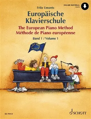 Evropská klavírní škola 1 - Europäische Klavierschule