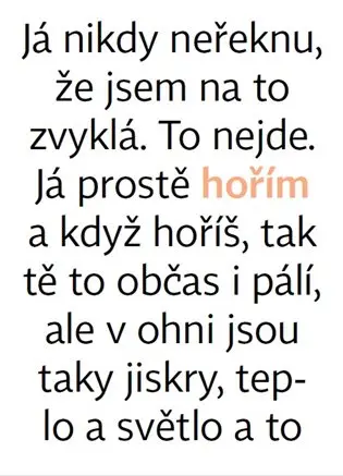 Hořím