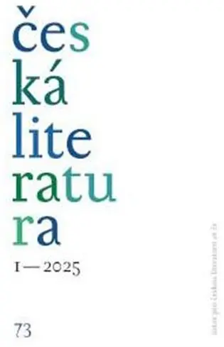 Česká literatura 1/2025