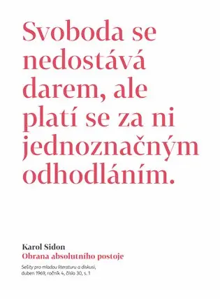 Obrana absolutního postoje