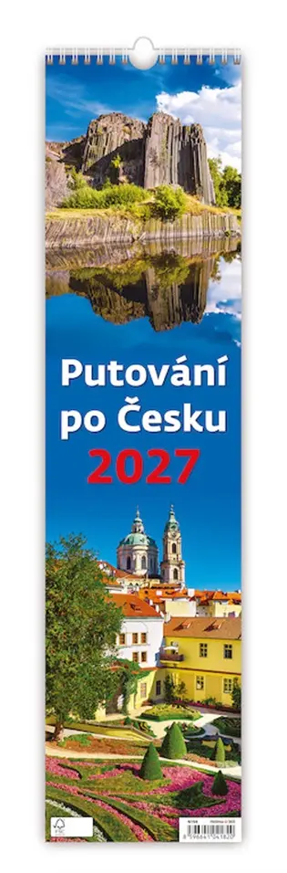 Kalendář Putování po Česku 2027 - vázanka