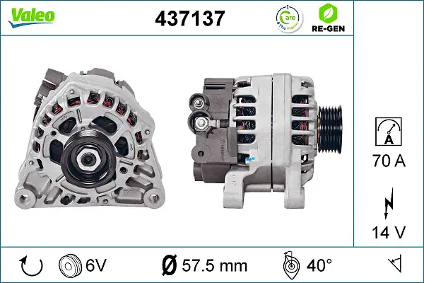 generátor VALEO 437137