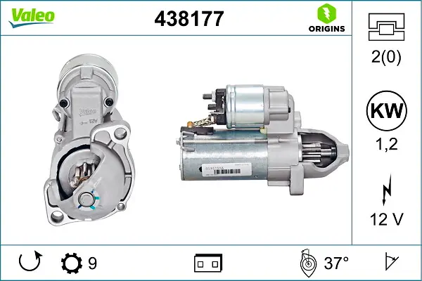 Valeo startér VALEO BMW R 1200 GS  ABS KOLO S VÝPLETEM 04-12, R 1200 GS  ABS LITÁ KOLA 04-12, R 1200 GS  KOLO S VÝPLETEM 04-12, R 1200 GS  LITÁ KOLA