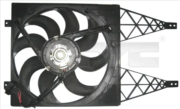 Větrák, chlazení motoru