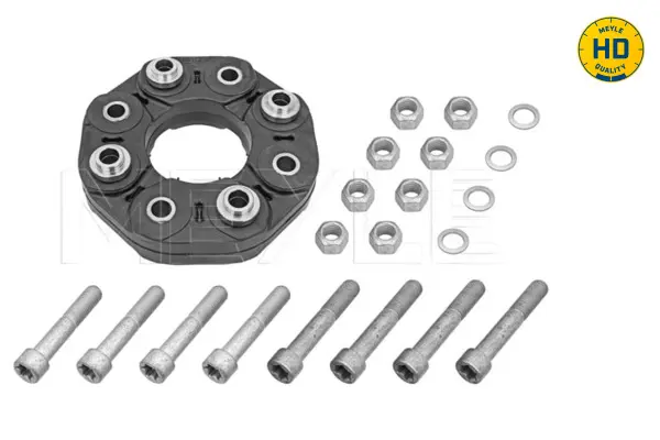 Kloub, podélný hřídel