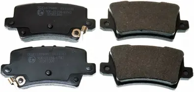 Sada brzdových destiček, kotoučová brzda DENCKERMANN B111183