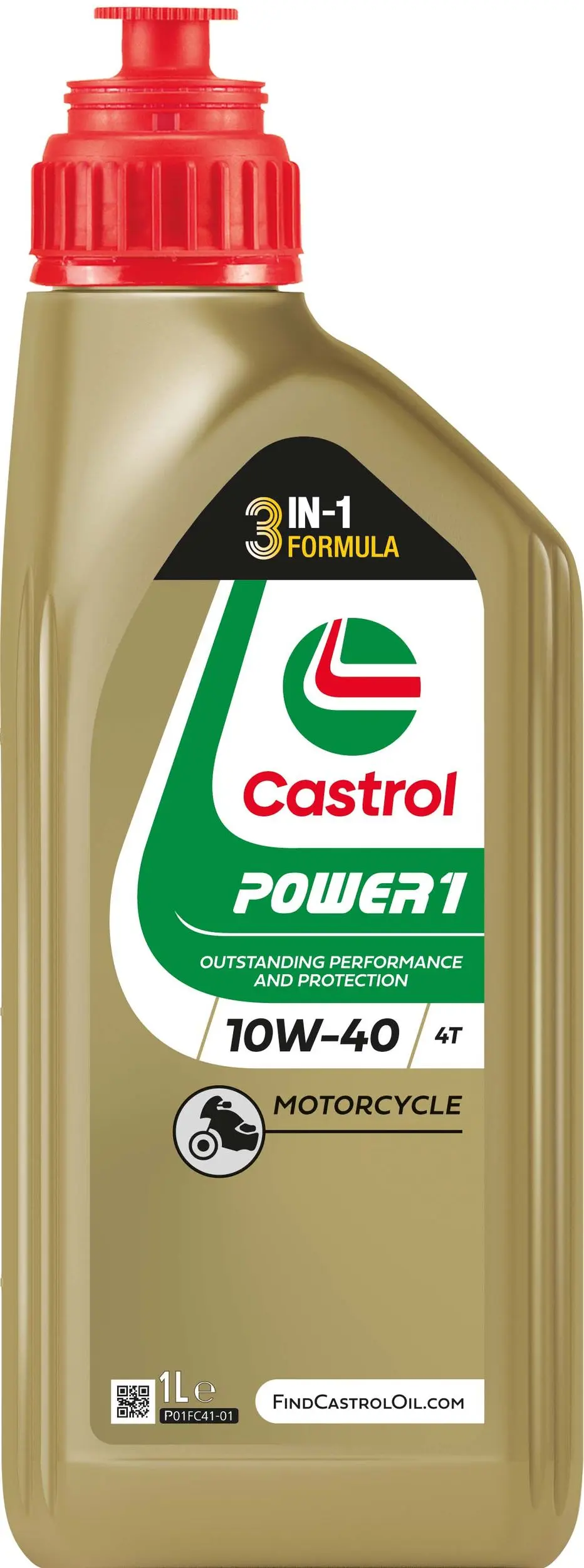 Částečně syntetický motorový olej pro čtyřtaktní motocykly 10w-40 1l