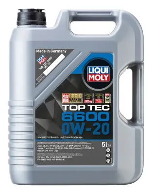 Syntetický motorový olej 0w-20 4l