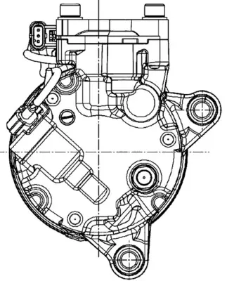 Kompresor, klimatizace